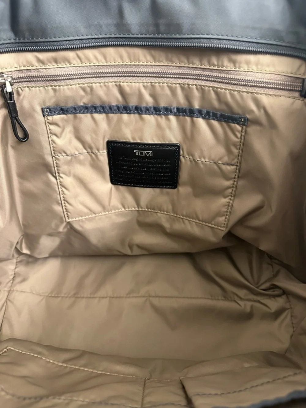 Tumi Voyager Zip Tope Gray and Black Nylon Tote - Picture 5 of 8